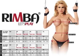 Rimba Bondage Play - Kuisheid Slip Voor Mannen Met Twee hangsloten - Leer - Verstelbaar - Zwart — thumbnail 3