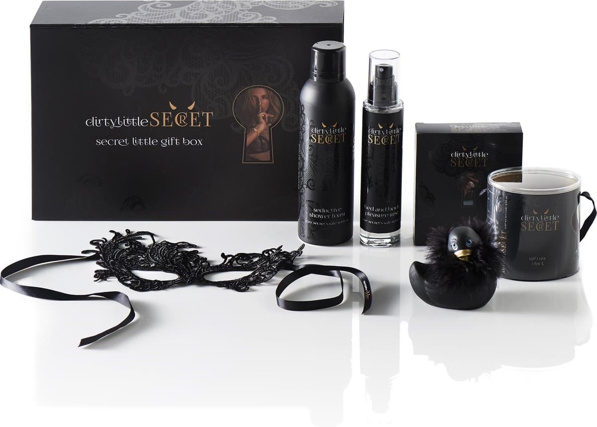 Dirty Little Secret The Sexy Box Geschenkset - Zwart — afbeelding 1