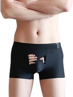 Grappige Heren Boxershort - Cadeau Voor Hem - Humor Ondergoed - Comfort Fit — thumbnail 1