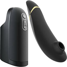 Pleasure Pair Couples Kit With Arcwave Ion Pleasure Air Stroker & Womanizer Premium 2 Pleasure Air Clitoral Stimulator — thumbnail 1