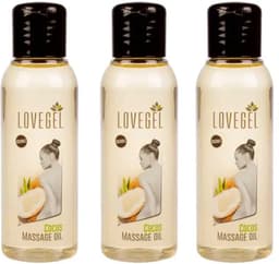 Lovegel - Erotisch massage olie - Kokos - 100 ml - 3 Stuks — thumbnail 1
