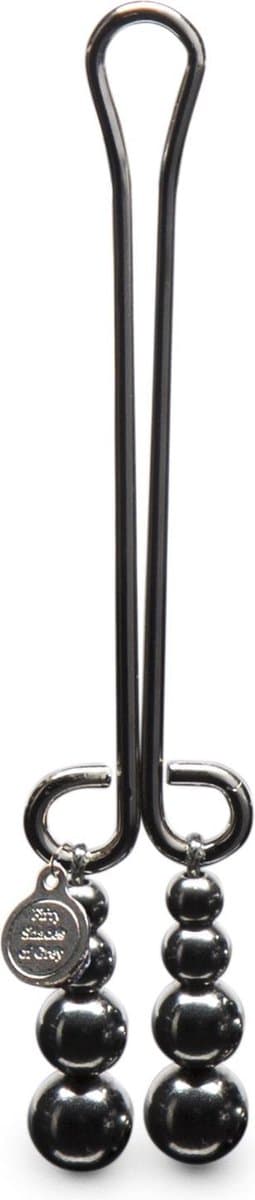 Fifty Shades Just Sensation - Clitoris Klem - Zwart — afbeelding 1