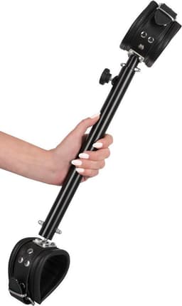ZADO – Metalen Spreid Stang Spreader Uitschuifbaar voor Open en Gewillige Houding - Zwart — thumbnail 6
