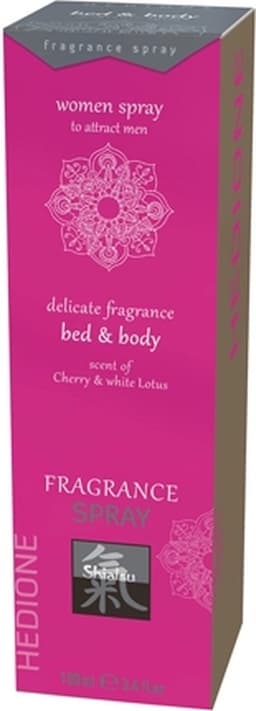 Shiatsu Feromonen Bed & Body Spray Voor Vrouwen - Kers & Witte Lotus — thumbnail 3