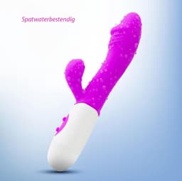 vibrator voor vrouwen g-spot clitoris stimulator USB oplaadbaar 30 standen totale lengte van 20cm — thumbnail 1