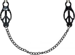 Tepelklemmen Met Ketting - BDSM - Bondage - Luxe Verpakking - Party Hard - Darkside — thumbnail 1