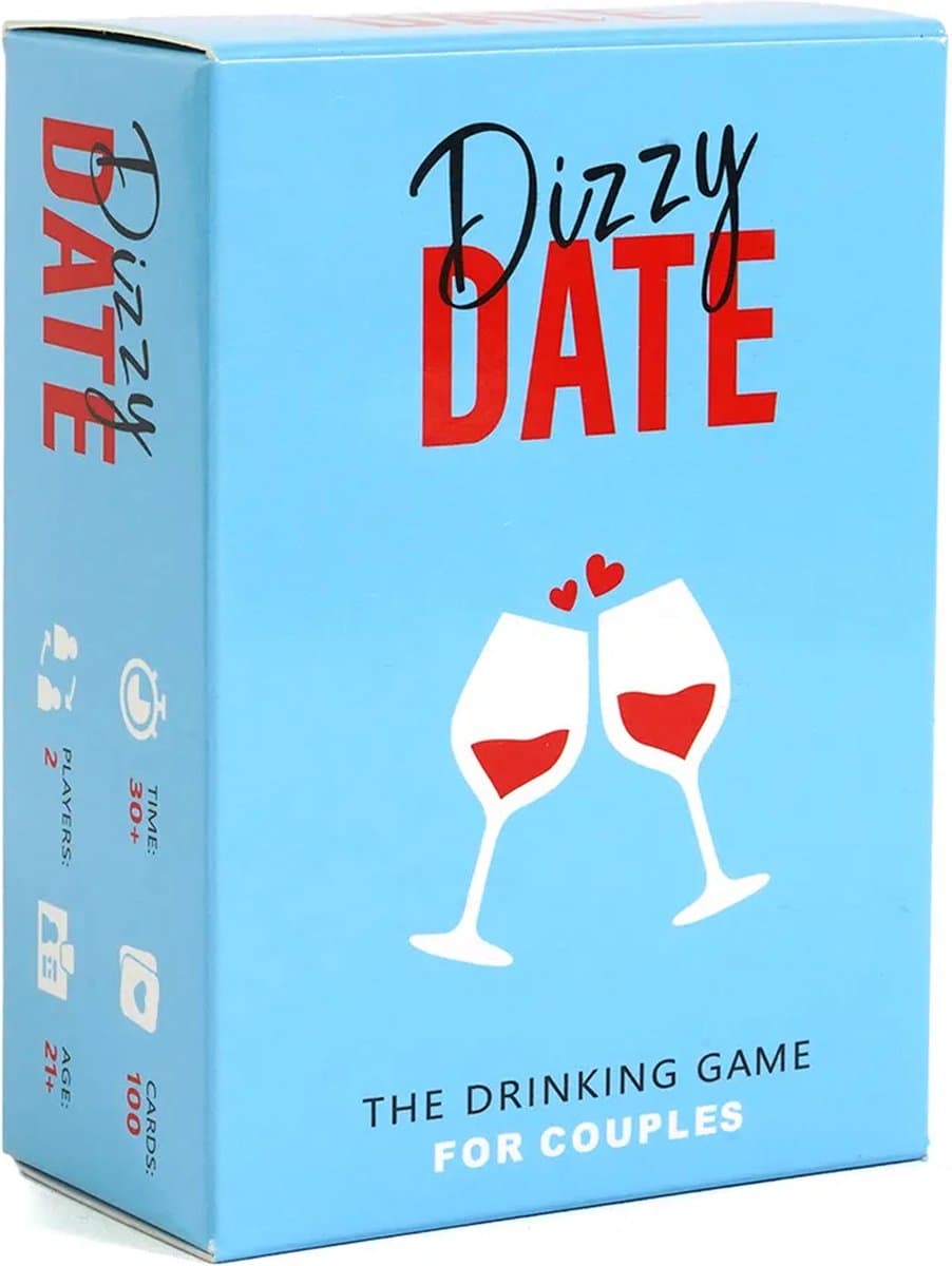 Drankspel voor koppels en dates - Erotisch kaartspel - Drinken of uitvoeren - Kaarten - Relatie - Verliefd — afbeelding 1