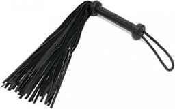 Rimba - Gevlochten Zweep - Flogger - Zwart — thumbnail 1