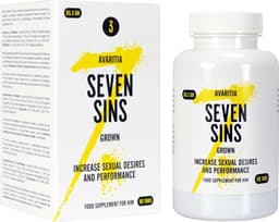 Seven Sins - Grown - Penisvergroting - 60 tabletten — thumbnail 1