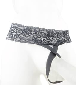 BamBella® Slip open kruis kant voor mannen - S/M - strap cock ring doorzichtig Erotische Sexy Lingerie Heren - Zwart mannen ondergoed slip — thumbnail 1