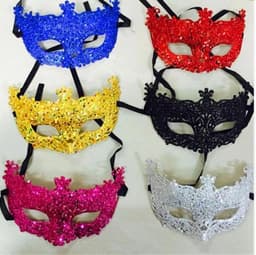New Age Devi - Oogmasker Venetië - Maskerade op zijn best - Bal Masker voor een betoverende blik - Perfect voor Gala Feesten — thumbnail 1