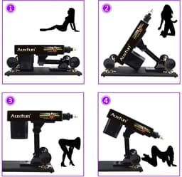 Auxfun® Basic Sexmachine Pakket Rhett Voor hem en haar! — thumbnail 4