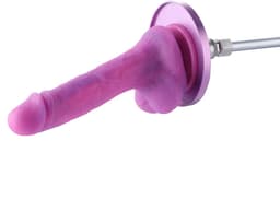 Zuignap Adapter Large Hismith Premium KilcLok Paars — thumbnail 3