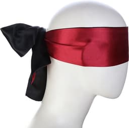 Luxe satijnen blinddoek - BDSM - Hoofd bondage - Oogmasker - One size - SM - Hoge kwaliteit — thumbnail 2