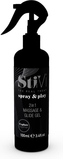 StiVi - Spray&Play 2in1 Massage & Glijmiddel - 100 ml — thumbnail 4