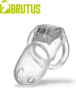 BRUTUS Stealth Cage - Chastity Cage Kuisheidskooi - Clear — thumbnail 1