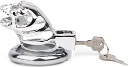 BRUTUS Goth Cage - Chastity Cage Kuisheidskooi - Zink — thumbnail 2