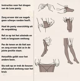 Sexy luxe zwarte panty met jarretelgordel -Luxe panty - jarretel kousen- Cadeau voor Vrouw- Erotische kousen — thumbnail 4