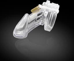 Chastity cage - Kuisheidskooi - Plastic - Seksspeeltjes - kuisheidsriem - 5 maten - Chastity set — thumbnail 2