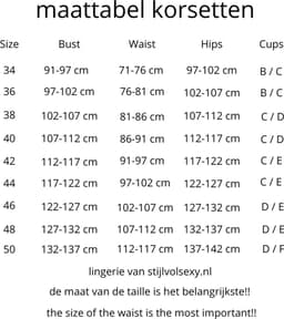 Sexy wit korset met haaksluiting | Maat 48 | Witte Lingerie Korsetten — thumbnail 5