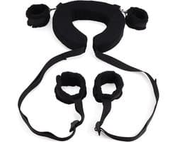 Erodit® positie riem -zwart- verstelbare riemen - bondage -seks speeltje - BDSM - beginners- koppels - erotisch spel - diepe penetratie- Sex spel - Erotiek- Seks speeltjes koppels - Mannen - Vrouwen