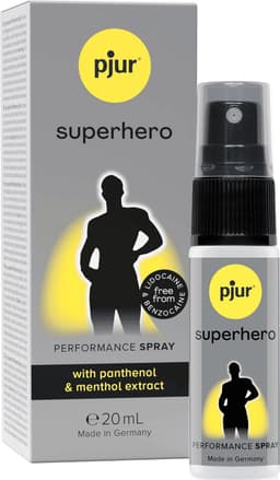 Pjur Superhero - Delayspray - Stel je Zaadlozing Uit - 20ml — thumbnail 4