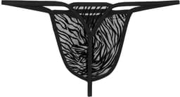 WOH heren microfiber G-string personal allure zwart — thumbnail 5