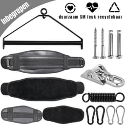SVN® Sex Schommel - Sex Stoel - Bondage - Zwart - 43cm x 23cm x 11cm — thumbnail 6