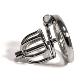 Black Label - The Knob Maker Chastity Cage - RVS Verwisselbare ringen — thumbnail 6