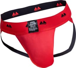 MM Sports The Original Jockstrap 2 inch Reversible Black/Red - MAAT XL - Heren Ondergoed - Jockstrap voor Man - Mannen Jock — thumbnail 13