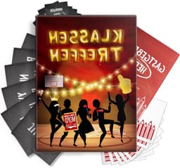 Moordspel - Diner Moordspel - Avondje Uit - Klassereünie Thema - 5-7 Personen - Meerkleurig — thumbnail 1