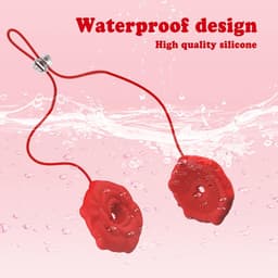 Daity Vibrator tepelklemmen met 9 vibratiestanden, vibratie voor vrouwen, seksspeeltje voor vrouwen met app-bediening, vibratorsets, seksspeeltje voor stellen, extreme seks, SM tepelstimulator — thumbnail 3