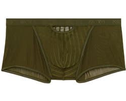 WOH heren microfiber trunk personal allure mesh groen