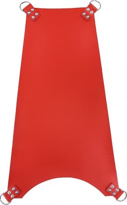 Adjusted Leather sling - 4 points - Red — thumbnail 1