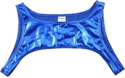 Heren tank top harnas - Erotische top mannen - PU Leder - Leer - Topje - Rollenspel - Goede kwaliteit — thumbnail 3