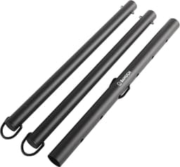 Banoch | Spreidstang Bondage | Zwarte Metalen Spreidstang met 3 D-Ringen | Verstelbaar 75–96 cm | Stevig & Lichtgewicht | BDSM — thumbnail 9