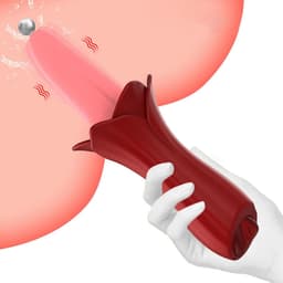 Sex Toys voor Vrouwen Likkende Tong Vibrator - Vibrators voor Vrouwen - Tong Vibrator - Clitoris Zuiger – Diep Waterdicht – Bef Vibrator met 10 Sterke Standen - Siliconen - Discreet Verzonden — thumbnail 1