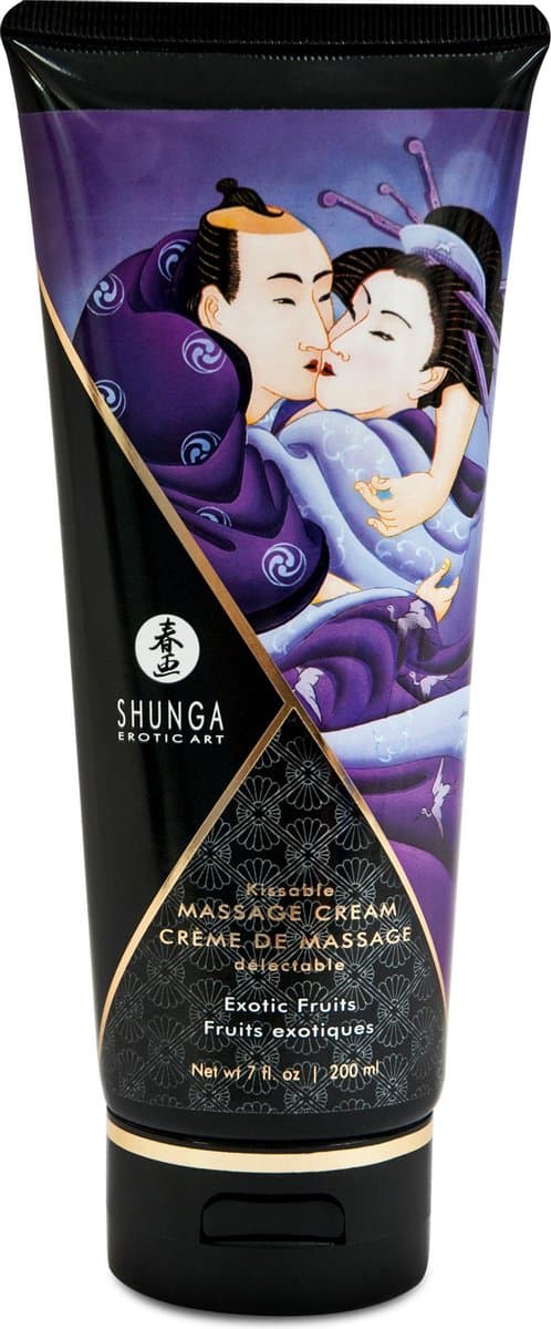 Shunga - Massage Crème - Exotic Fruit — afbeelding 1