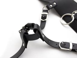 Banoch - Forced Orgasm Belt - small/large - pu leer - bondage — thumbnail 5