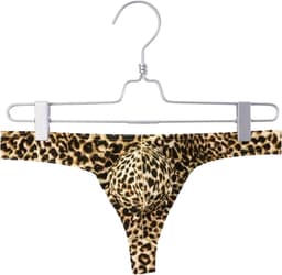 LekkerStout Luipaard String - Tanga - Bruin - Sexy Herenondergoed | M | ( LS146 ) — thumbnail 3
