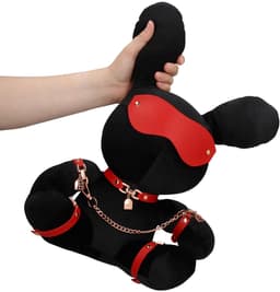 Konijnen Bondage - Velvet - Groot - Zwart — thumbnail 9