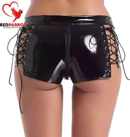 Latex kleding set - Top en Broekje - Lingerie - Festival - Erotisch - Feest — thumbnail 3