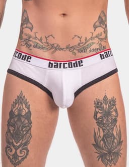 Barcode Berlin Maxime Backless Brief White - MAAT L - Erotisch Heren Ondergoed - Slip voor Man - Sexy mannen Slip — thumbnail 8