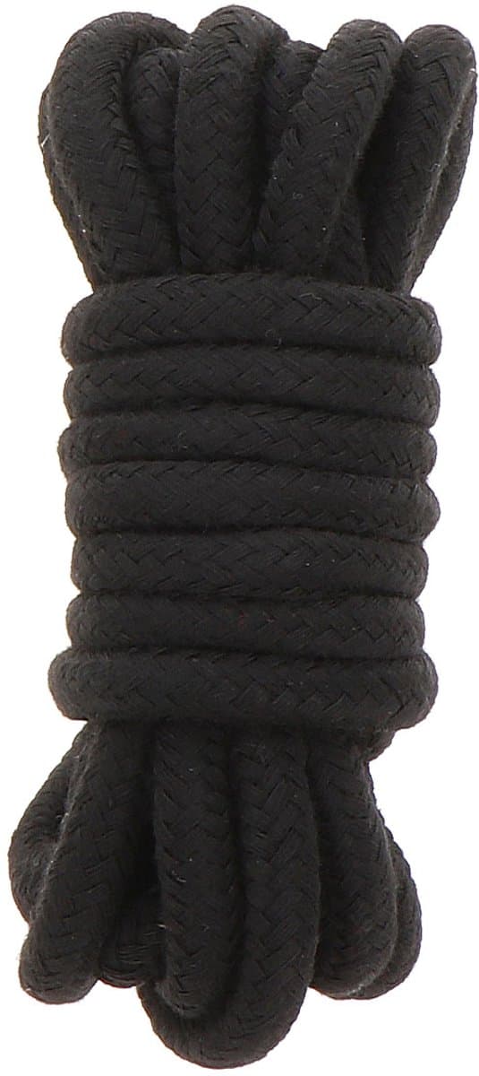 Hidden Desire - Bondage Rope 3M - Bondage / SM Rope and tape Zwart — afbeelding 1