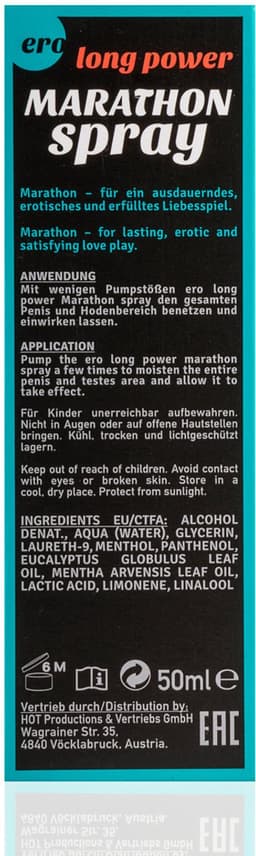 Hot-Marathon Spray Men Long Power 50Ml-Creams&lotions&sprays — thumbnail 15