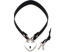Lock-It Heart Choker Met Afsluitbaar Hartje