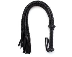 Smart Moves - Cat O Nine Flogger - Gevlochten - 75 cm - Zwart
