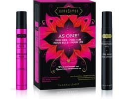 Kamasutra - As One Intensify Plus - Verwarmend & Orgasmevertragend - Voor hem & haar - 2 x 12 ml