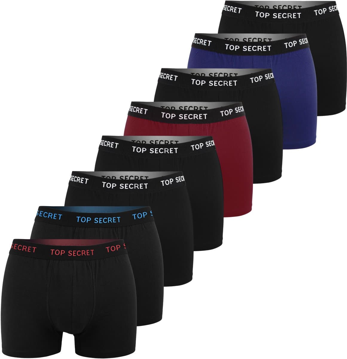 Top Secret Serie - Heren Boxershorts - Katoen - 8 Stuks - XXL — afbeelding 1