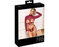 Open Top & Thong red XL